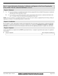 USCIS Form I-956K Registration for Direct and Third-Party Promoters, Page 9