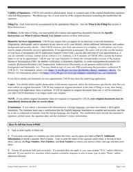 Instructions for USCIS Form I-956H Bona Fides of Persons Involved With Regional Center Program, Page 2