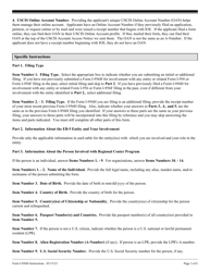 Instructions for USCIS Form I-956H Bona Fides of Persons Involved With Regional Center Program, Page 3