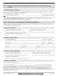 USCIS Form I-956 Application for Regional Center Designation, Page 9