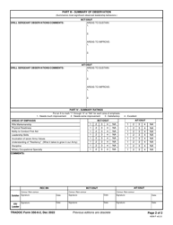 TRADOC Form 350-6-2 Initial Military Training Soldier Assessment Report, Page 2