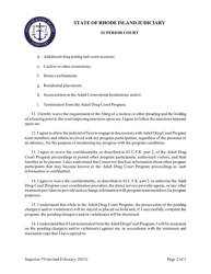 Form Superior-79 Contract - Adult Drug Court Program - Rhode Island, Page 2