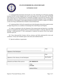 Form Superior-79 Contract - Adult Drug Court Program - Rhode Island, Page 3