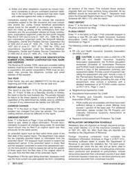 Form RCT-121C Gross Premiums Tax - Foreign Casualty or Foreign Fire Insurance Companies - Pennsylvania, Page 6