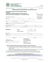 Document preview: Broodmare Registration Applicaton - Iowa