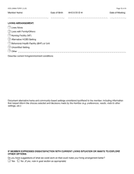 Form DDD-2089A Ddd Person Centered Service Plan - Arizona, Page 12