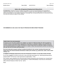 Form DDD-2089A Ddd Person Centered Service Plan - Arizona, Page 13