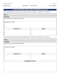 Form DDD-2089A Ddd Person Centered Service Plan - Arizona, Page 15