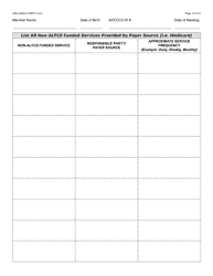 Form DDD-2089A Ddd Person Centered Service Plan - Arizona, Page 19