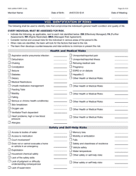 Form DDD-2089A Ddd Person Centered Service Plan - Arizona, Page 20
