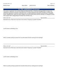 Form DDD-2089A Ddd Person Centered Service Plan - Arizona, Page 23