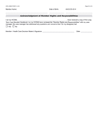 Form DDD-2089A Ddd Person Centered Service Plan - Arizona, Page 29