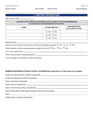 Form DDD-2089A Ddd Person Centered Service Plan - Arizona, Page 2