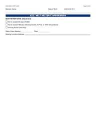 Form DDD-2089A Ddd Person Centered Service Plan - Arizona, Page 30