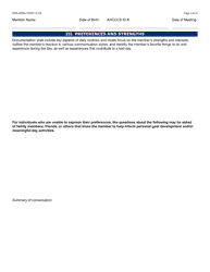 Form DDD-2089A Ddd Person Centered Service Plan - Arizona, Page 4