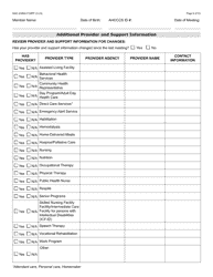 Form DDD-2089A Ddd Person Centered Service Plan - Arizona, Page 6