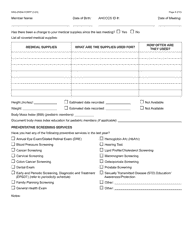 Form DDD-2089A Ddd Person Centered Service Plan - Arizona, Page 9