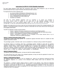 Form SFN741 1915(I) Eligibility Application - North Dakota, Page 10