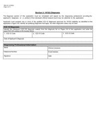 Form SFN741 1915(I) Eligibility Application - North Dakota, Page 3