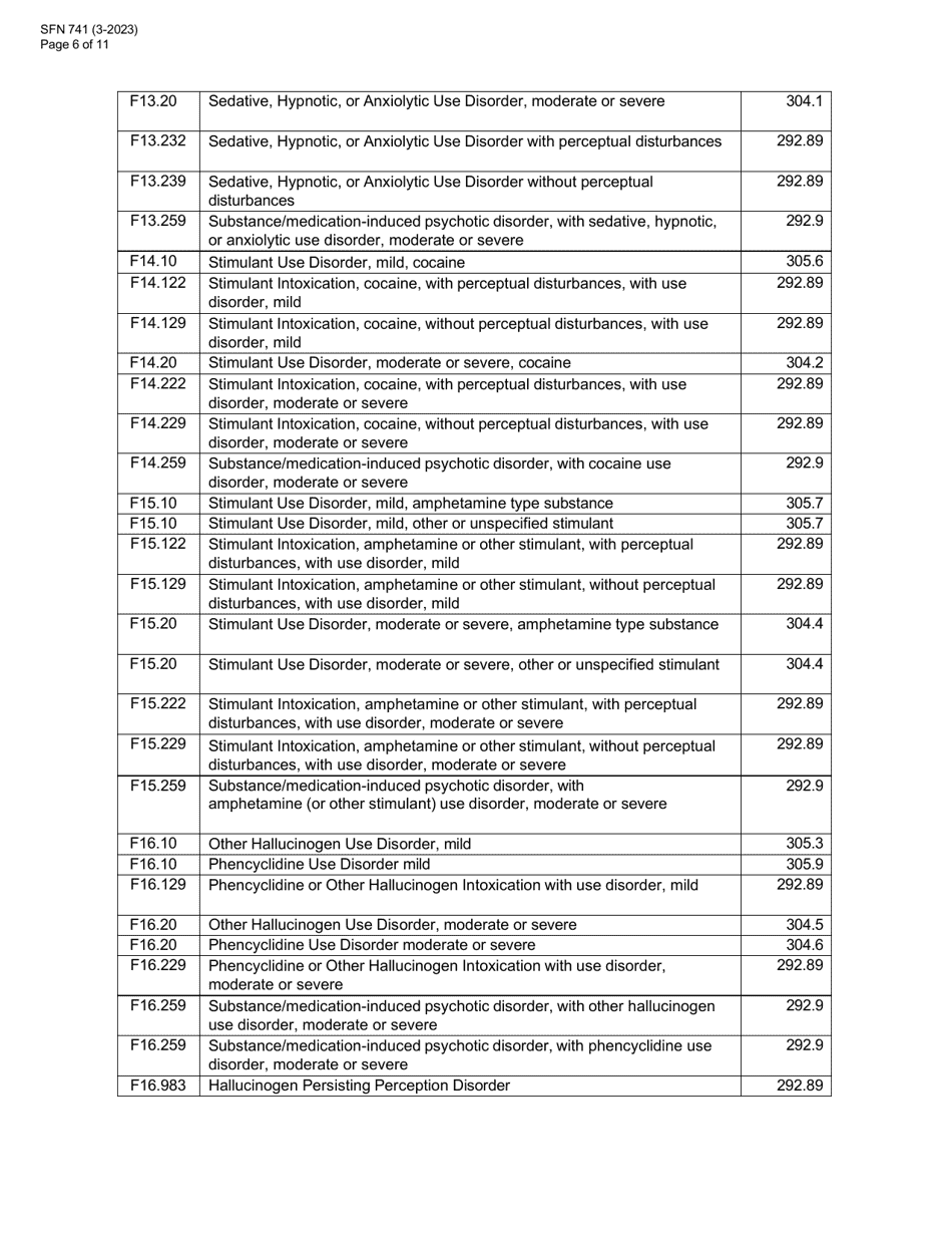 Form SFN741 1915(I) Eligibility Application - North Dakota, Page 6