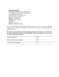 Form 3 1915(I) Individual Rights &amp; Responsibilities - North Dakota, Page 3