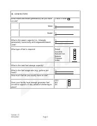 Survey of Hospital Vulnerability and Shelter-In-place Capacity - Draft - North Dakota, Page 3