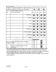 Survey of Hospital Vulnerability and Shelter-In-place Capacity - Draft - North Dakota, Page 6