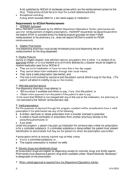 Summary of Approach to Medication Provision During a Disaster - North Dakota, Page 2