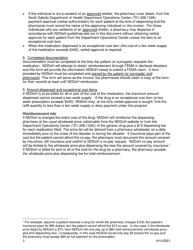 Summary of Approach to Medication Provision During a Disaster - North Dakota, Page 3