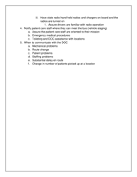 Procedure Ambulance Conversion Bus Deployment - North Dakota, Page 2