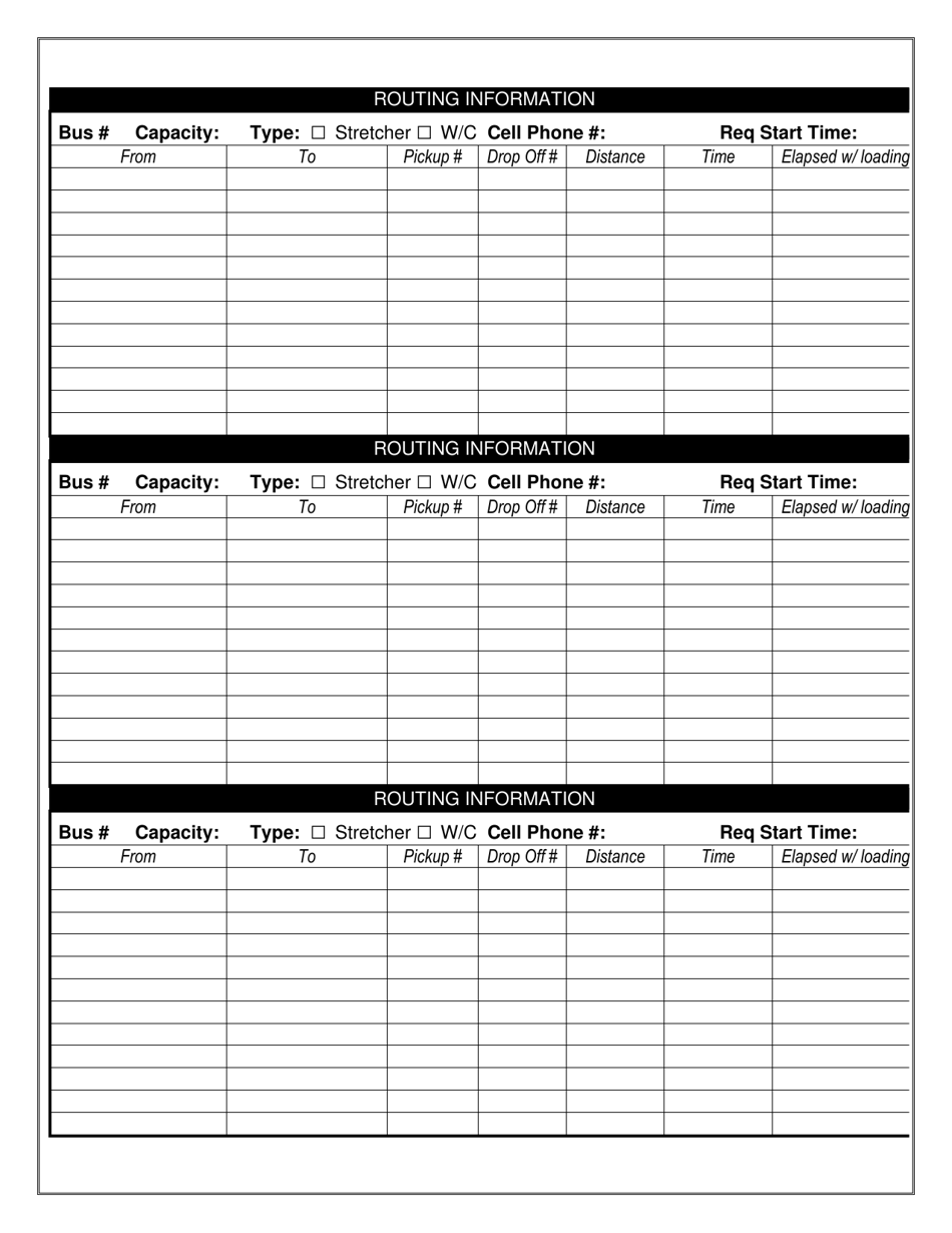 Procedure Ambulance Conversion Bus Deployment - North Dakota, Page 5