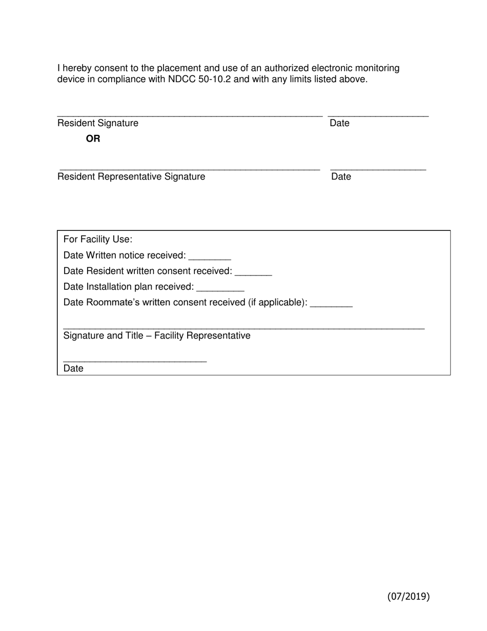 Electronic Monitoring Documentation - North Dakota, Page 6