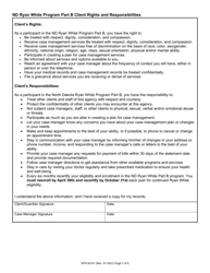 Form SFN54191 Nd Ryan White Part B Program Enrollment Application - North Dakota, Page 7