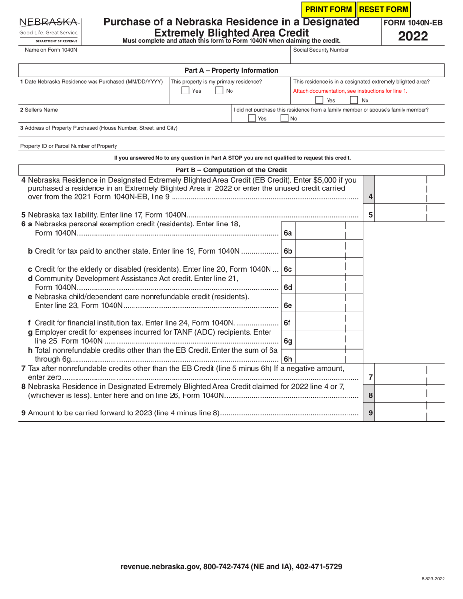 Form 1040N-EB Download Fillable PDF or Fill Online Purchase of a ...