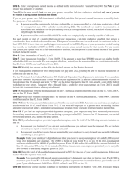 Form 2441N Nebraska Child and Dependent Care Expenses - Nebraska, Page 4