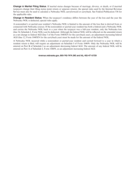 Form NOL Nebraska Net Operating Loss Worksheet - Nebraska, Page 4