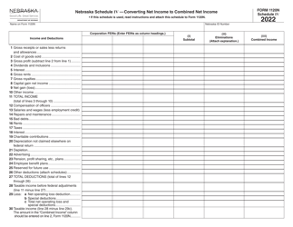 Form 1120N Schedule III Subsidiary or Affiliated Corporations - Nebraska, Page 2