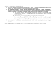 Application for Permit to Dispense Drugs - Arkansas, Page 4