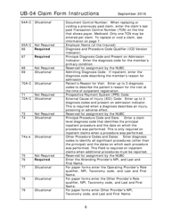Instructions for Form UB-04, CMS-1450 Nd Health Enterprise Mmis Claim Form - North Dakota, Page 7