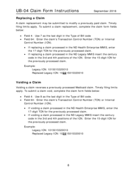 Instructions for Form UB-04, CMS-1450 Nd Health Enterprise Mmis Claim Form - North Dakota, Page 9