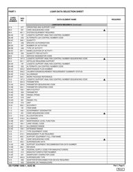 DD Form 1949-1 Part I Lsar Data Selection Sheet (P.6-9), Page 4