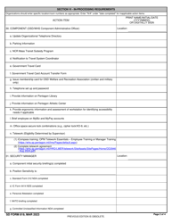 SD Form 819 Osd/WHS in-Processing Checklist, Page 2