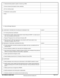 SD Form 819 Osd/WHS in-Processing Checklist, Page 3