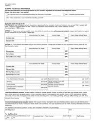 Form SFN8625 Income Worksheet - Family Planning Program - North Dakota, Page 2