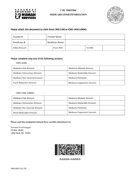 Document preview: Form DMS-600 Medicare Eomb Information - Arkansas