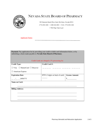 Pharmacy Remodel and Relocation Application - Nevada, Page 2