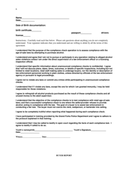 Protocol for Conducting Alcohol Compliance Checks - City of Grand Forks - North Dakota, Page 6