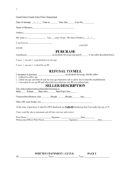 Protocol for Conducting Alcohol Compliance Checks - City of Grand Forks - North Dakota, Page 7