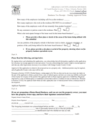 Business Tax Receipt - Zoning Approval Form - Orange County, Florida, Page 2