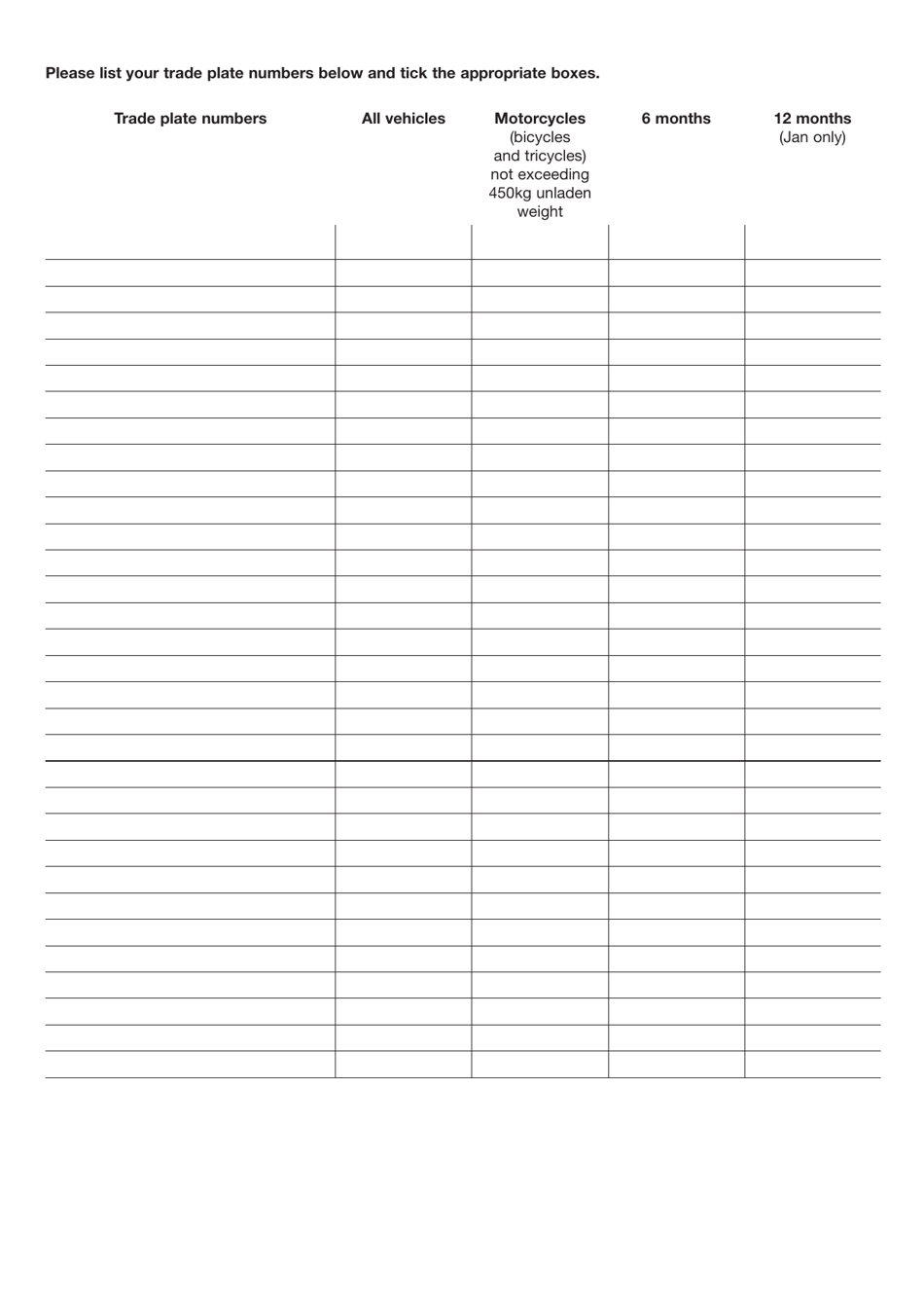 Form VTL318 Trade Licence Renewal Application Form - United Kingdom, Page 2